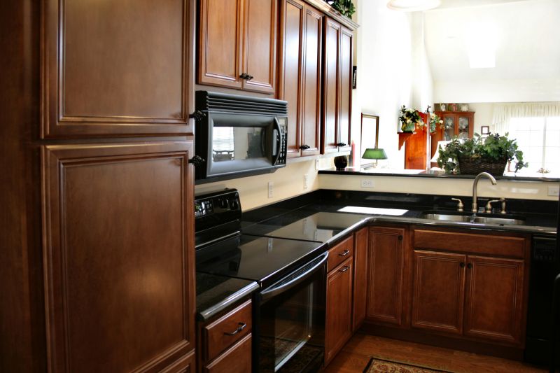 Cherry Cabinet Refacing in Kokomo, IN