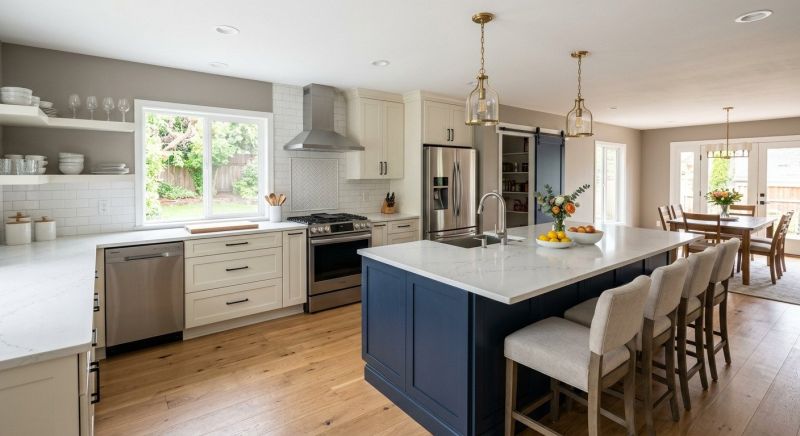 Cherry Cabinet Remodeling in Muncie, IN