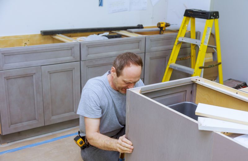 Custom Cabinets Installation Process