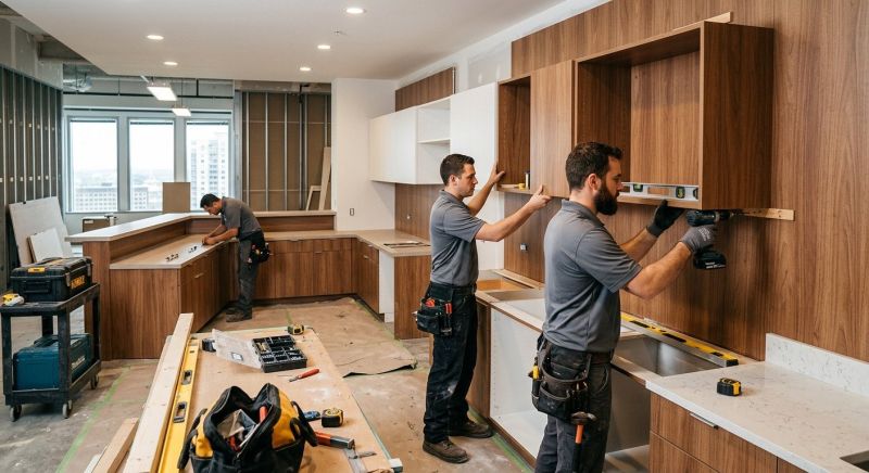 Custom Cabinets Installation Service